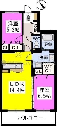 【間取り】 | リッツハウス伯水