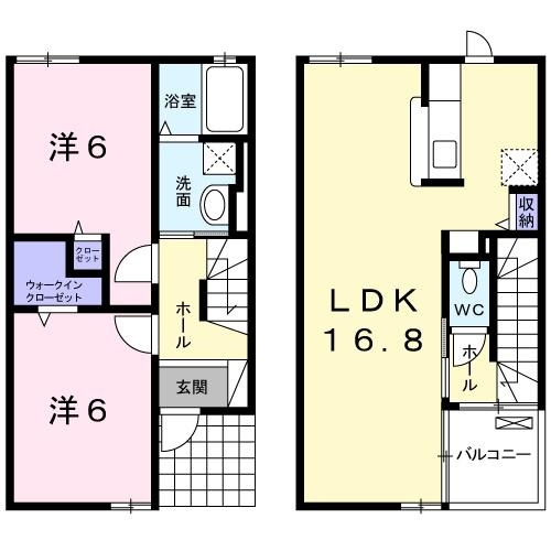 サンフローラの間取り