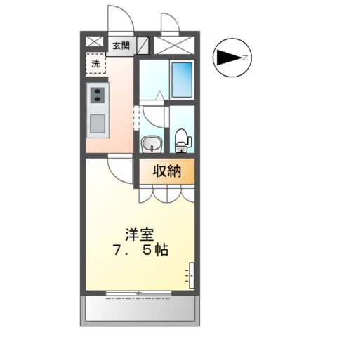 ソレイユＹＵＫＩの間取り