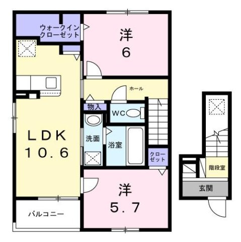 ジールの間取り
