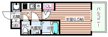 【間取り】 | エスリードレジデンス大阪WEST