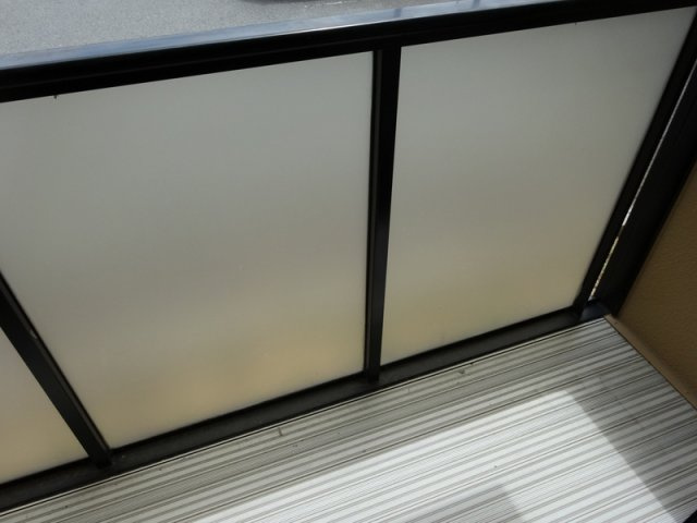 プレミールトモのバルコニー