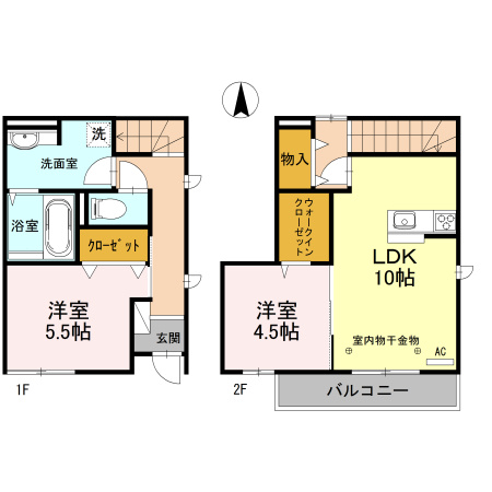 アムール千昌の間取り