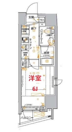 【間取り】 | クレイシア品川東大井