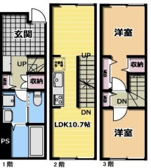 MOK-TERRACE GYOTOKUの間取り
