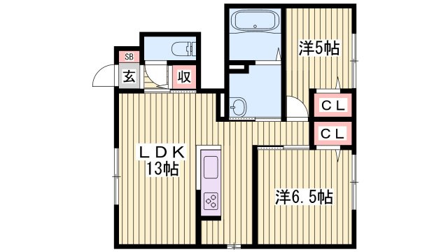 ルーチェの間取り