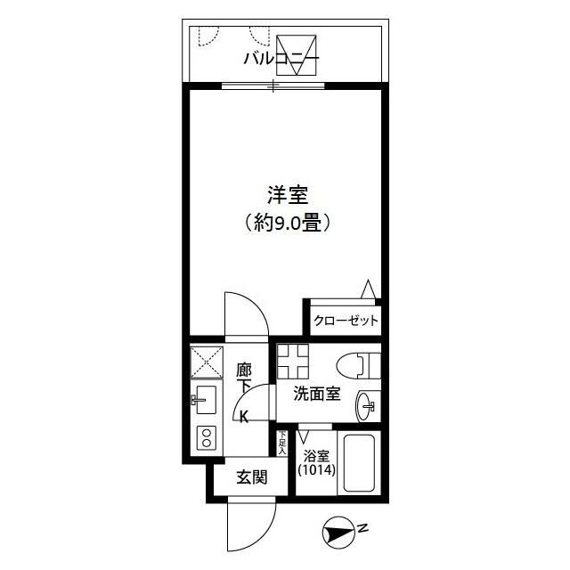 プレール・ドゥーク板橋蓮根の間取り
