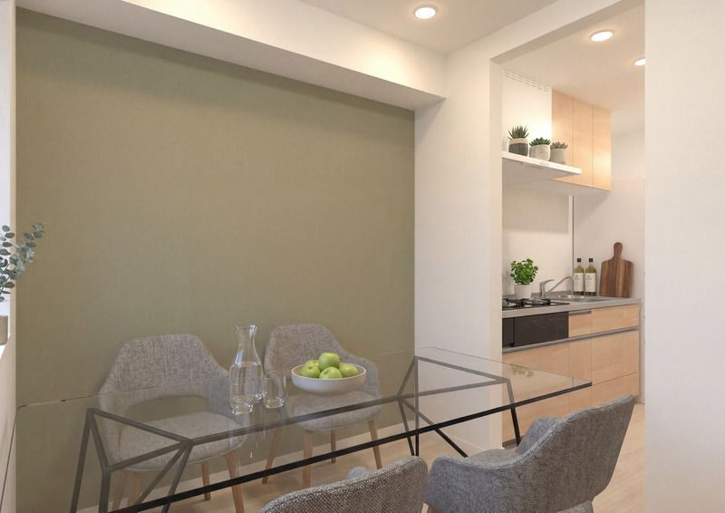 MOK-TERRACE KASAI Bの内装