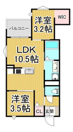 REGALEST La Nauage武庫川の間取り