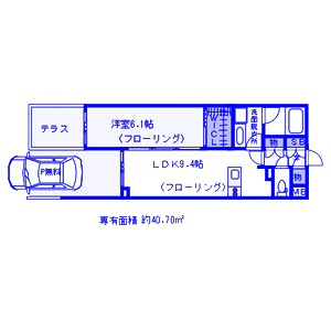 グランガーデンⅢの間取り