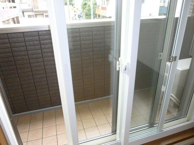 ドヌール長崎のバルコニー