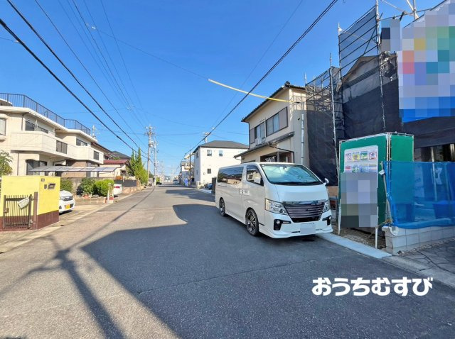春日井市不二ガ丘2丁目(全1棟)の前面道路含む現地写真