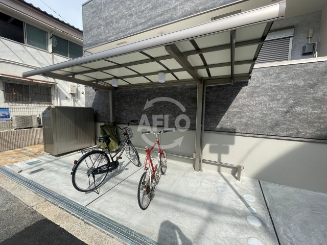 フジパレス上住吉のその他共用部分|フジパレス上住吉　駐輪場