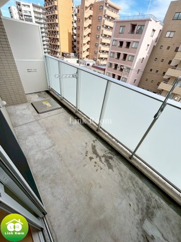 ライツ福助のバルコニー