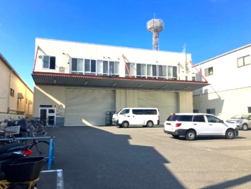 イマス桑才新町倉庫の外観