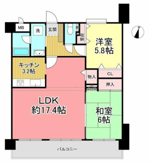 【間取り】 | コモドヒル春日