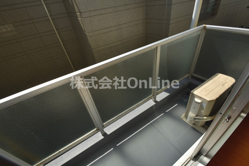 大宝菱屋西ロイヤルハイツのバルコニー