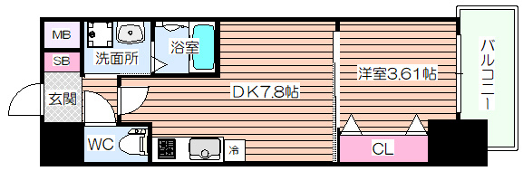 【間取り】 | エスリードレジデンス江坂垂水町