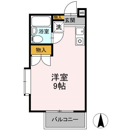 ファシル　　刈谷市近郊の賃貸ならクラスホーム刈谷店の間取り