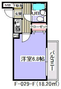 ユーコート浦安の間取り