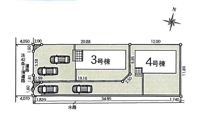 【区画図】 | 新築一戸建て「南足柄市狩野第15」