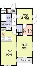 ソレイユの間取り|間取りです。