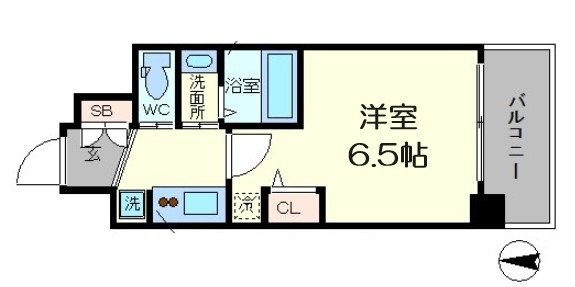 【間取り】 | エステムコート難波Ⅴブロード