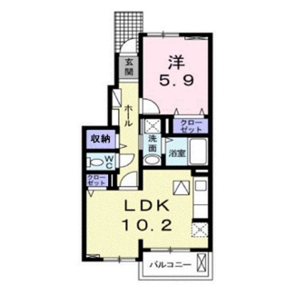 【間取り】 | サニーヒルＫ