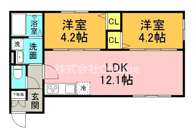 【間取り】 | Tio Fleur
