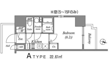 【間取り】 | エスリード難波ザ・ゲート