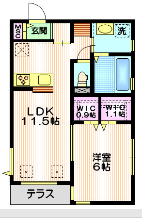 Ｌｅ　Ｃｉｅｌ　Ｂの間取り