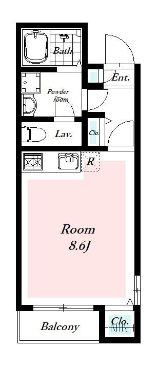 フラワーハイツの間取り