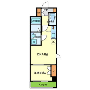 FLATS MINAGUCHIの間取り