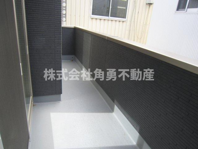 海老名市河原口1期　新築一戸建て　1号棟の内観：施工例|《施工例》バルコニー