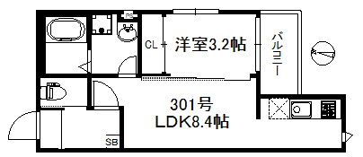 【間取り】 | Ciel鳥飼　★プライスホームなら仲介手数料が割引価格です！★