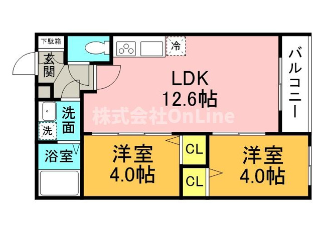 【間取り】 | Tio Fleur