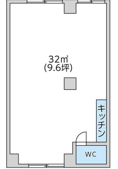 厚木市旭町１丁目の倉庫の間取り