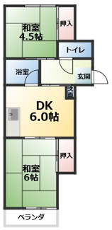 【間取り】 | 寺田荘