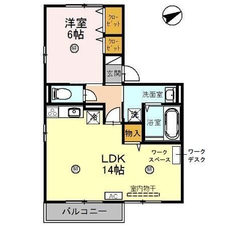 グラースシェリーの間取り