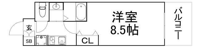 【間取り】 | ウエンズ玉造フロント