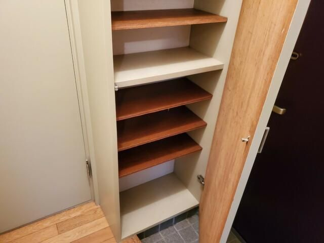 メゾン町山の玄関
