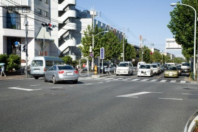 RE平和台(アールイーヘイワダイ)の周辺|環八通りです