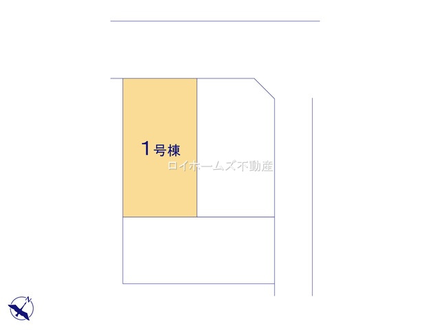 【区画図】 | 豊明市二村台７丁目12-3『仲介料無料』新築戸建て | 1号棟