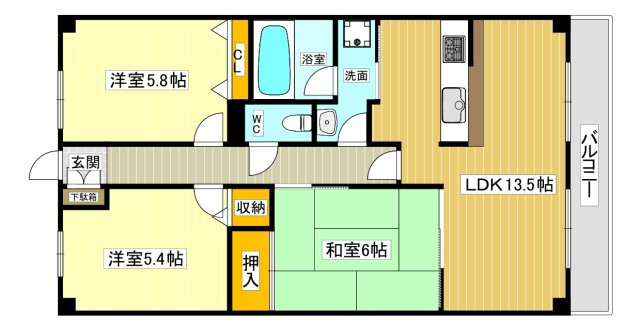 【間取り】 | シェルプール壱番館