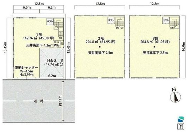 稲荷２丁目倉庫の間取り