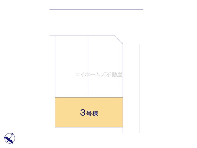 【区画図】 | 豊明市二村台７丁目12-3『仲介料無料』新築戸建て | 3号棟