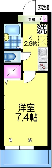 ボヌールメゾンの間取り|★最上階★