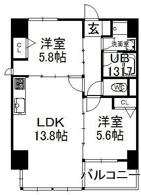 【間取り】 | スペースシップⅡ青砥 | 間取り