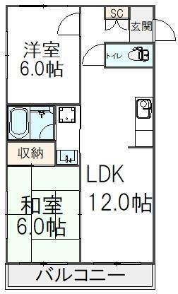 グレース浦安Ⅰの間取り