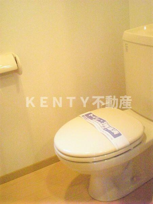 【トイレ】 | プラージュ | ゆったりとした空間のトイレです